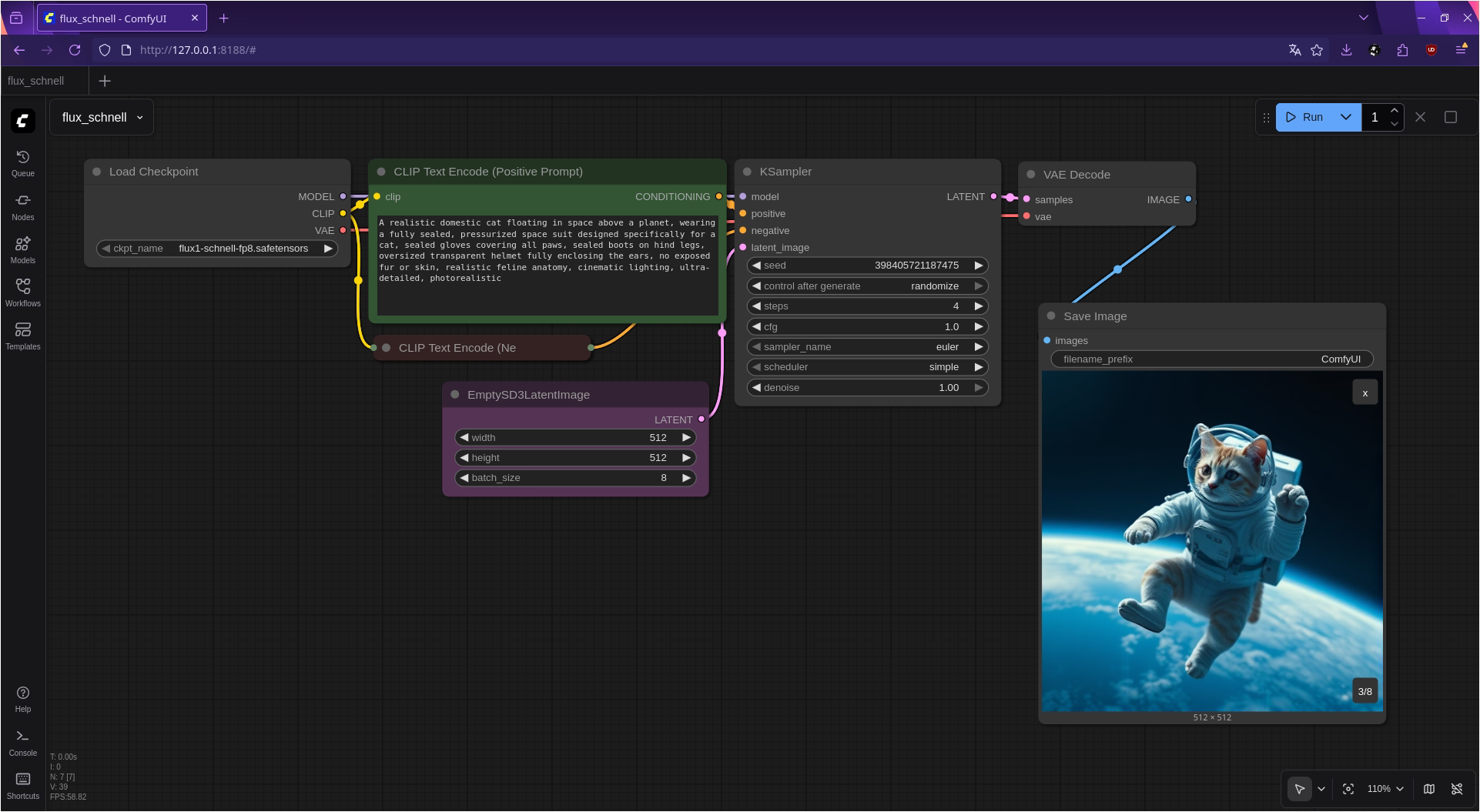 FLUX Workflow in ComfyUI