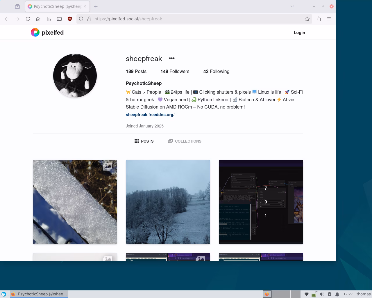 Pixelfed funktioniert